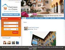 Tablet Screenshot of gardafamilyhouse.it